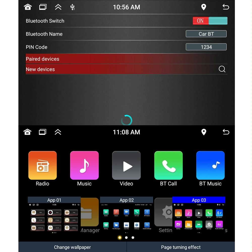 Android Car Navigation System For Ford F150 Bluetooth Fm Radio 1 + 32G - 1 + 32G 5