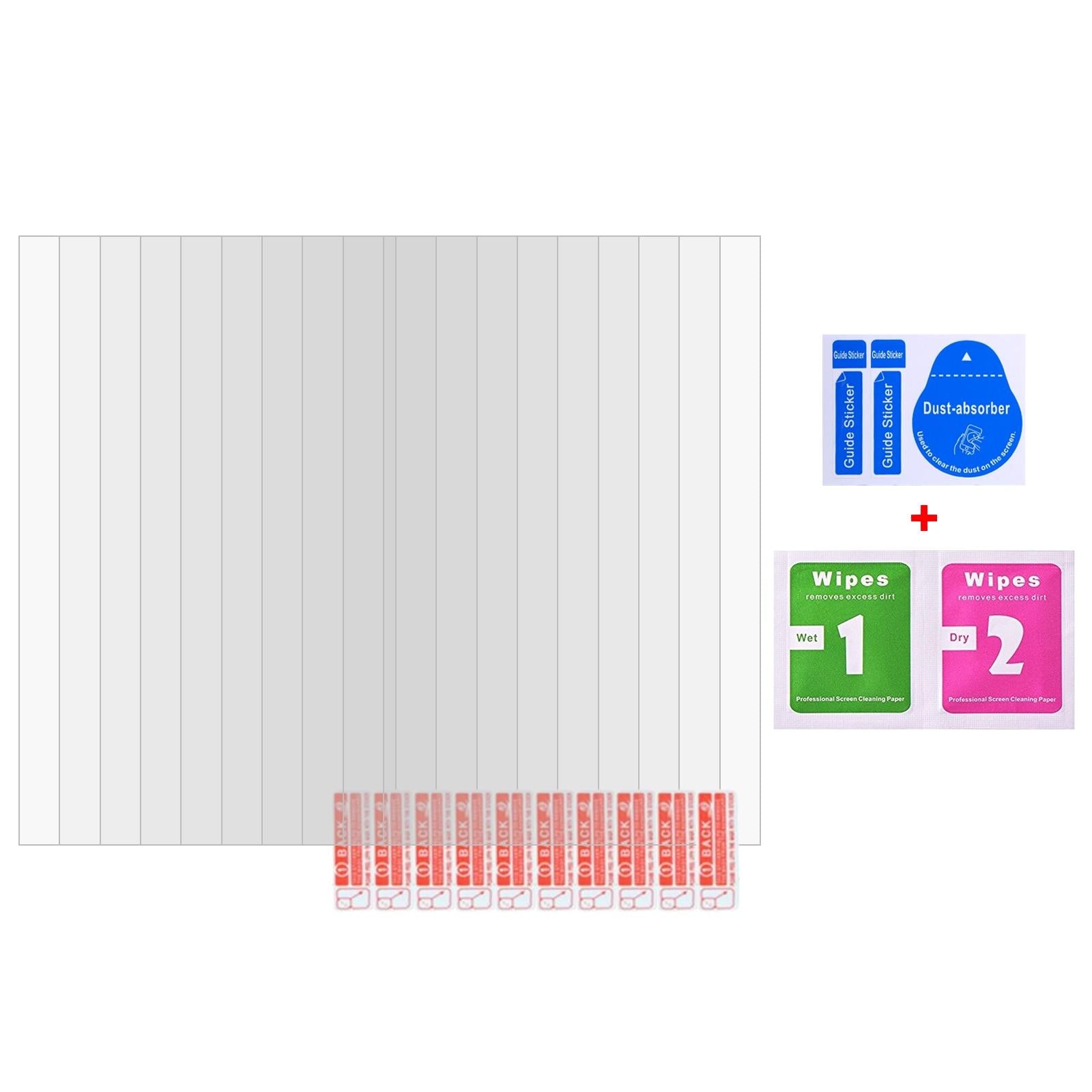 10-pack Tempered Glass Film for Steam Deck Console - 0.26mm 9h 2.5d 3