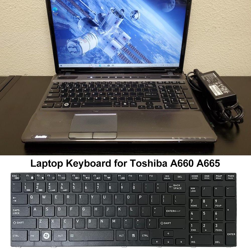 Frame Laptop Keyboard - no Code - For Toshiba L840 / L800 7