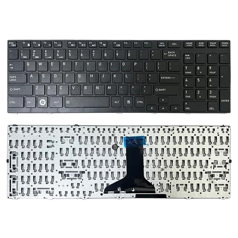 Frame Laptop Keyboard - no Code - For Toshiba L840 / L800 12