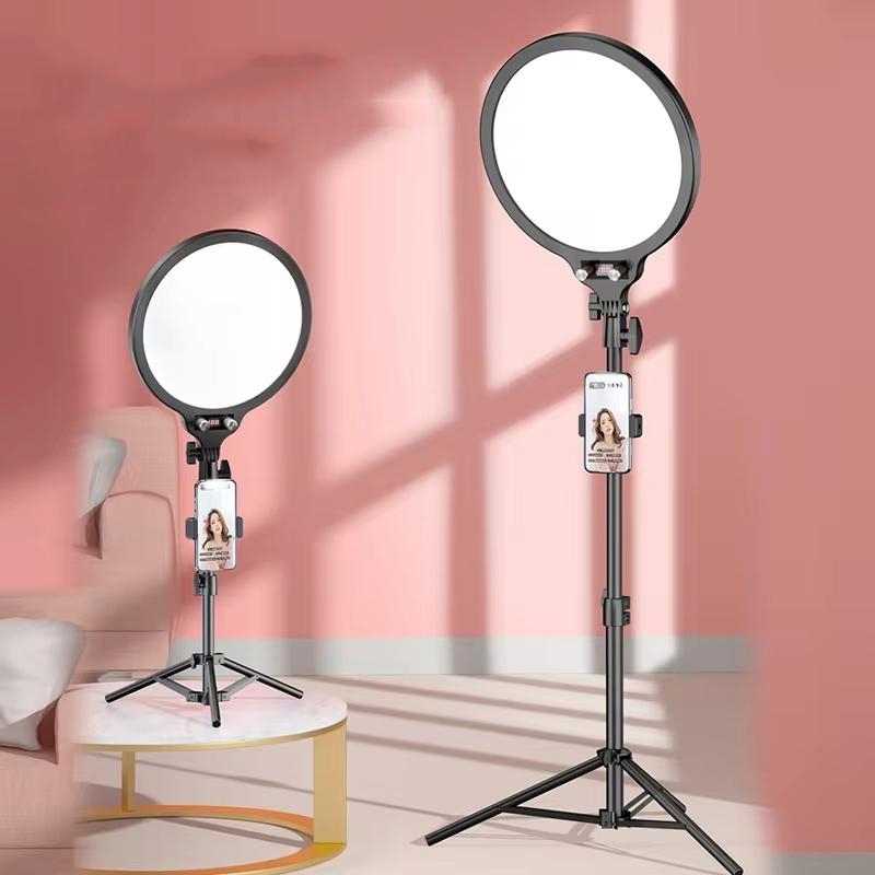 Full-screen 12.6 Selfie Ring Light Tripod Set - 210cm for Live Stream - 55Cm Bracket 3