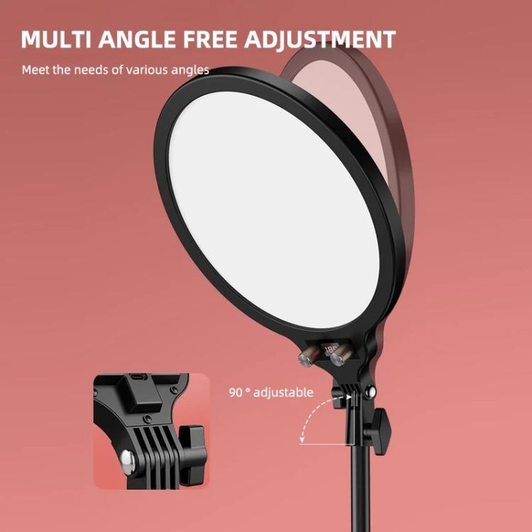 Full-screen 12.6 Selfie Ring Light Tripod Set - 210cm for Live Stream - 55Cm Bracket 8