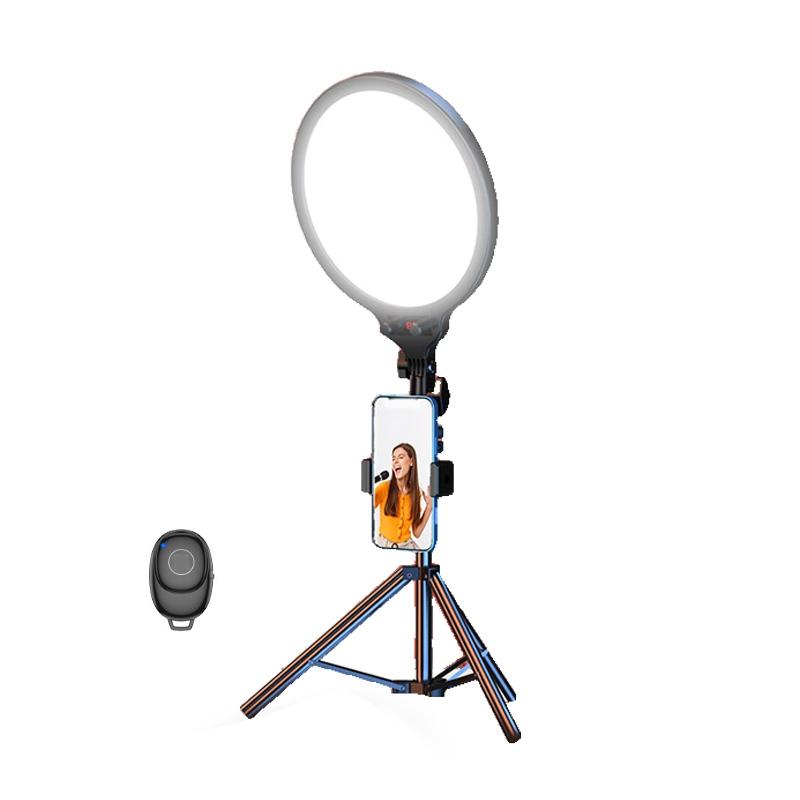 Full-screen 12.6 Selfie Ring Light Tripod Set - 210cm for Live Stream - 55Cm Bracket 14