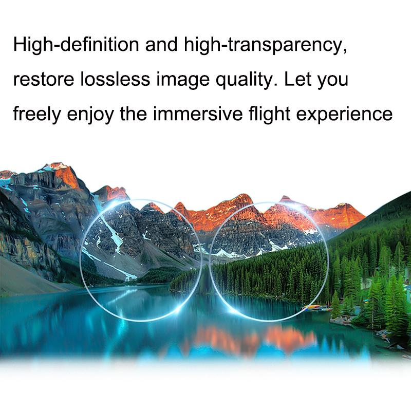 2-pack Explosion Proof Film Glasses Protector for Dji Goggles 2 6