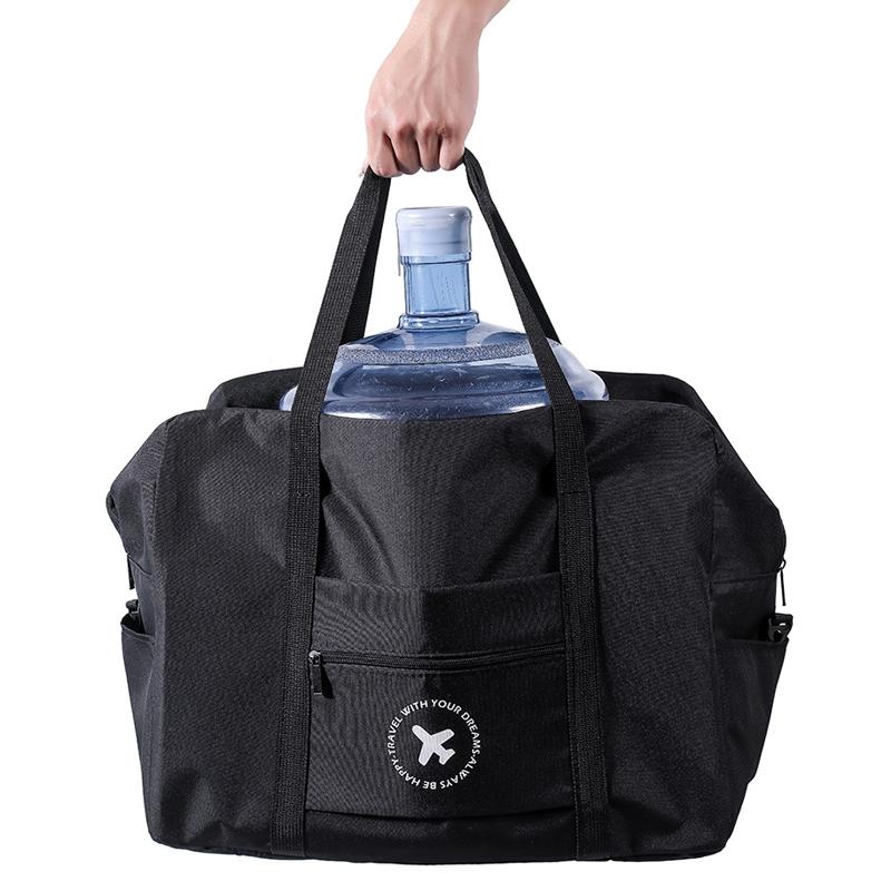 Foldable Travel Bag for Camping & Hiking - Large - Small Gray 4