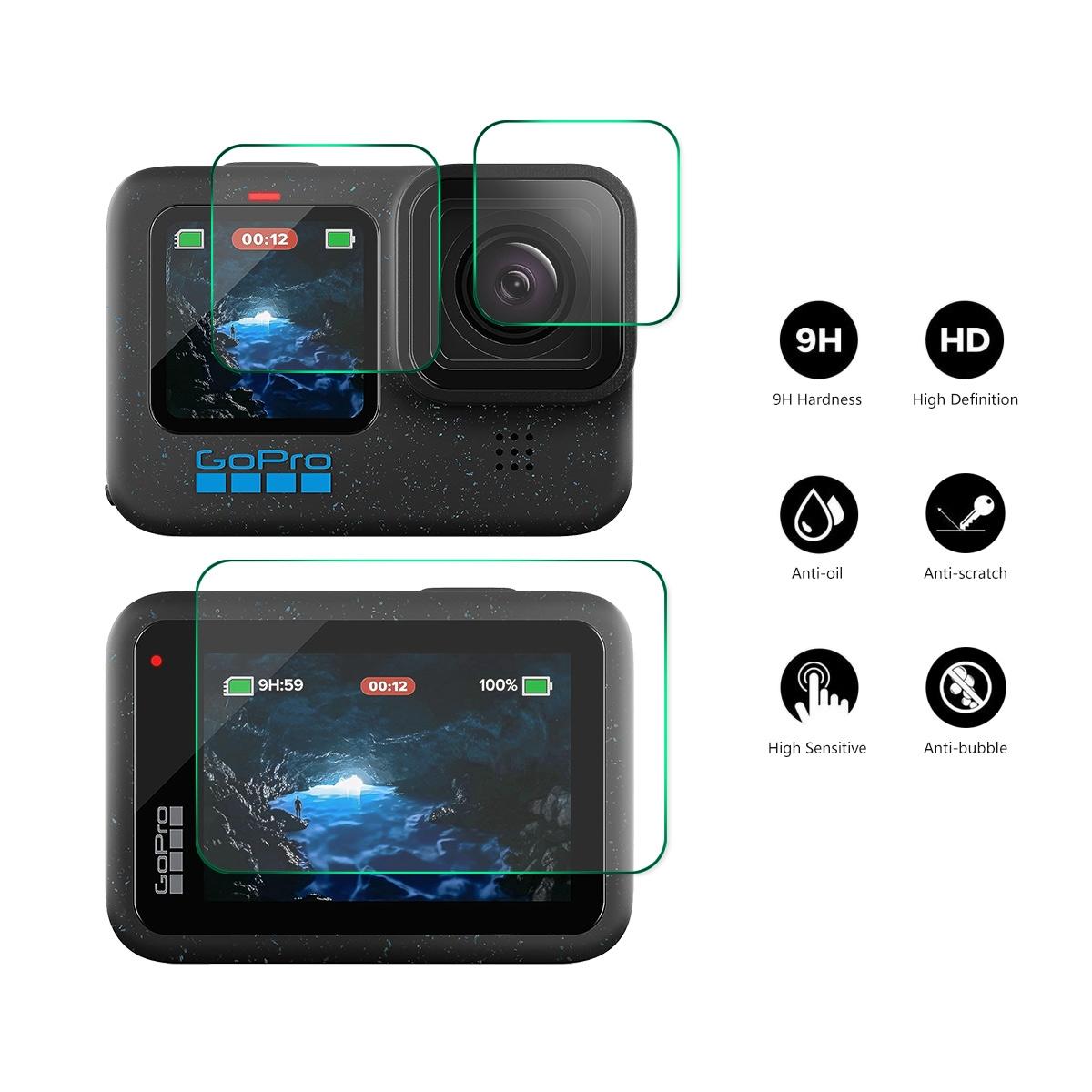 Enkay Hat Prince 9h Tempered Glass Film for Gopro Hero12 Camera 3