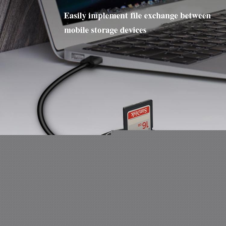 High-Speed 3-Port Usb Hub With Tf / Sd Card Reader 6