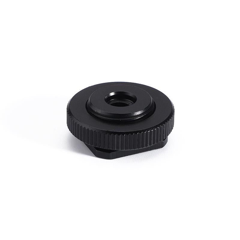 2-Pack Aluminum Hot Shoe Adapter 5 / 8 Male To 1 / 4 Female 3