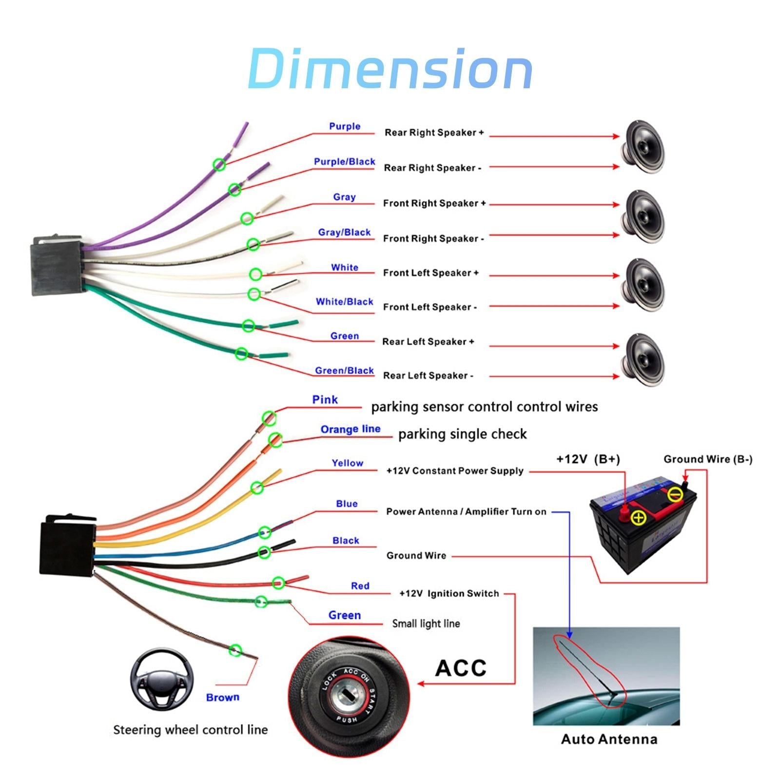 6.9 Inch Car Mp5 Player With Carplay Function & Backup Camera - Standard 8