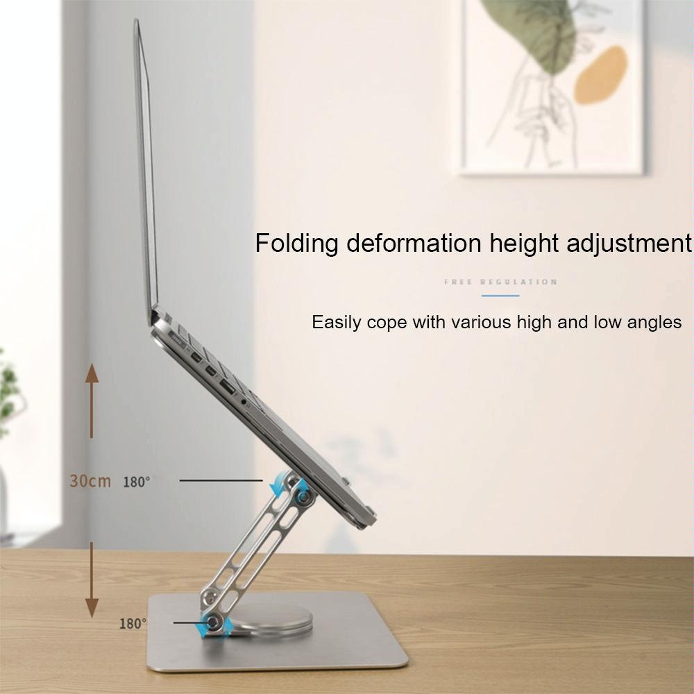 Foldable Rotating Laptop Cooling Stand - Multifunctional 3