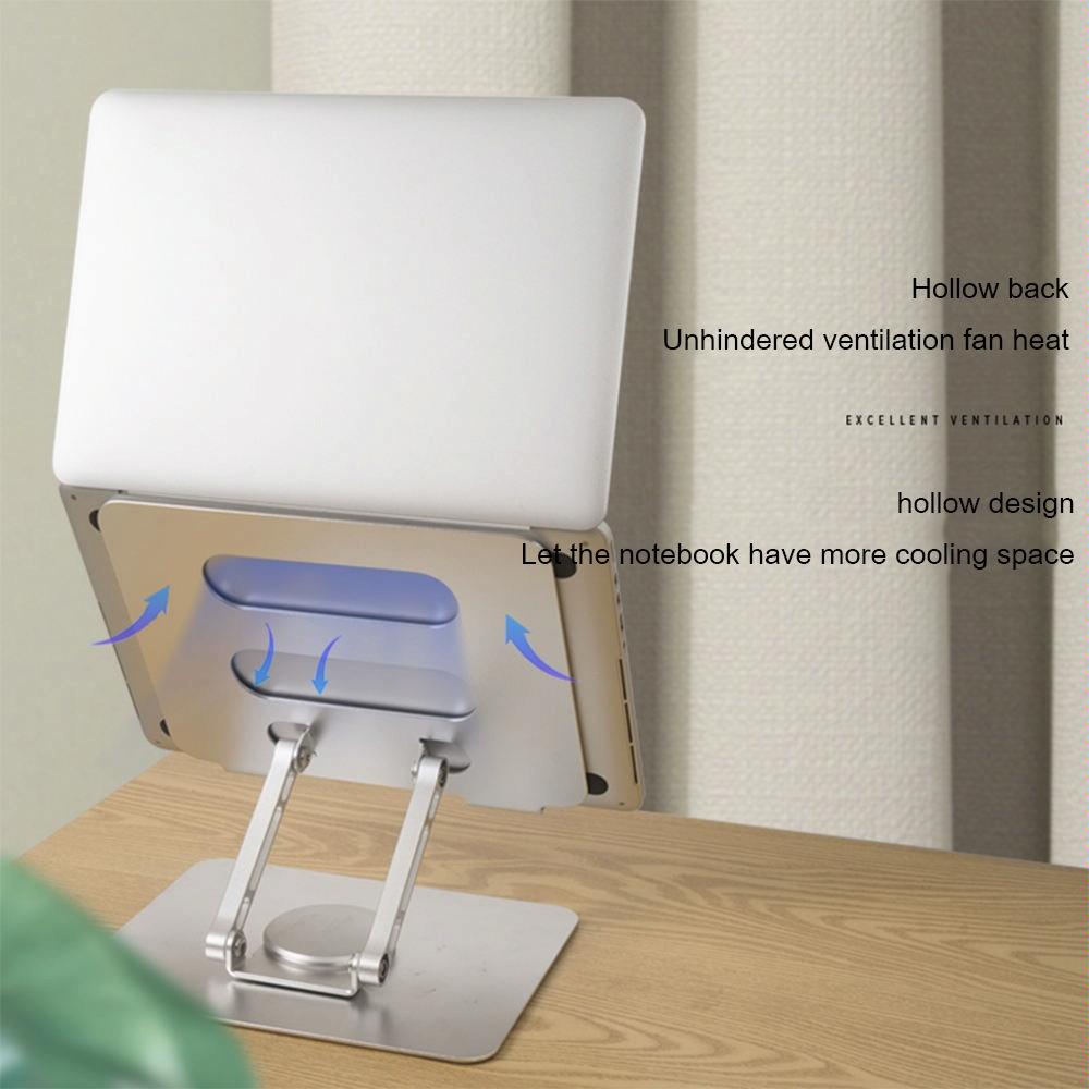 Foldable Rotating Laptop Cooling Stand - Multifunctional 4
