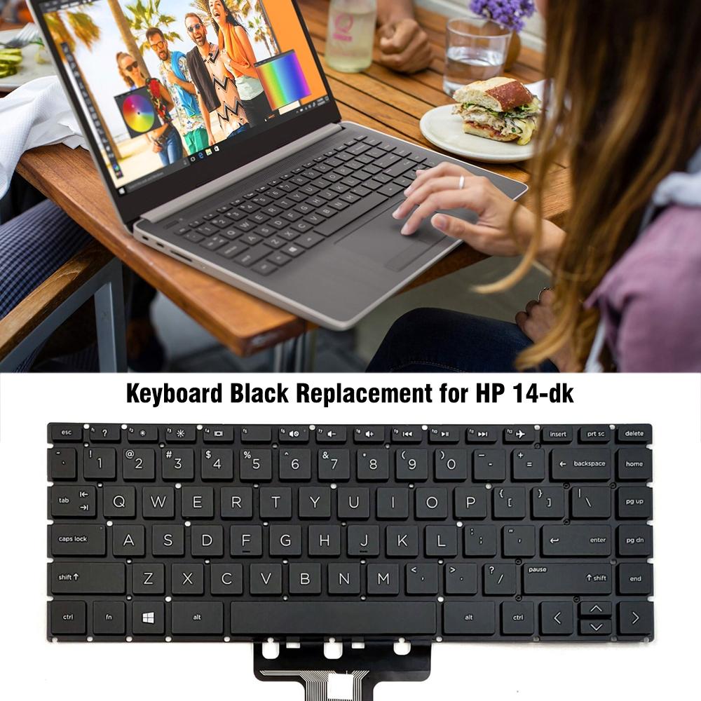 Hp 14 / 14s / 14-dk / 14s-dk us Keyboard - Compatible 7