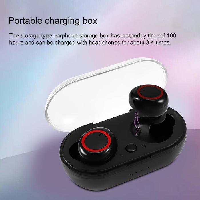 Wireless Stereo Bluetooth Headset with Charging Case - Bth-k08 Tws V5.0 6