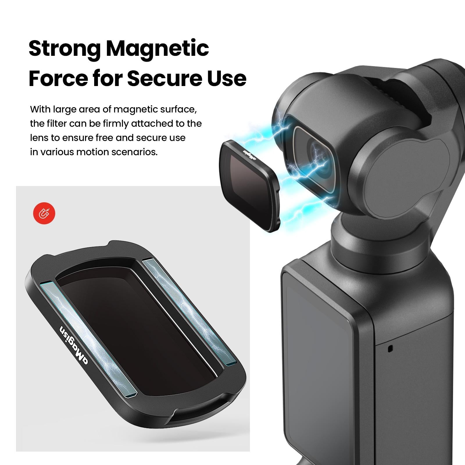 Double-sided Coated Filters for Dji Pocket 3 with Protective Goggles and Cpl Style - Cpl 10