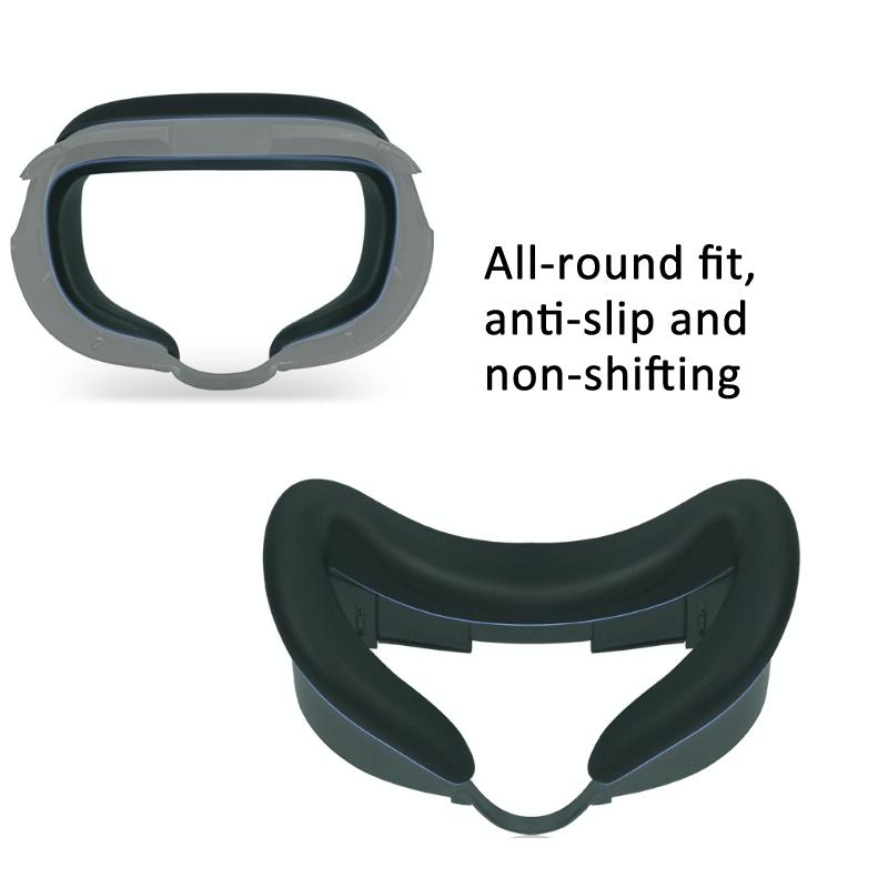 2-piece Vr Nose Pad Mask for Meta Quest 3 - Face Cover Set - 4Pcs /Set 7