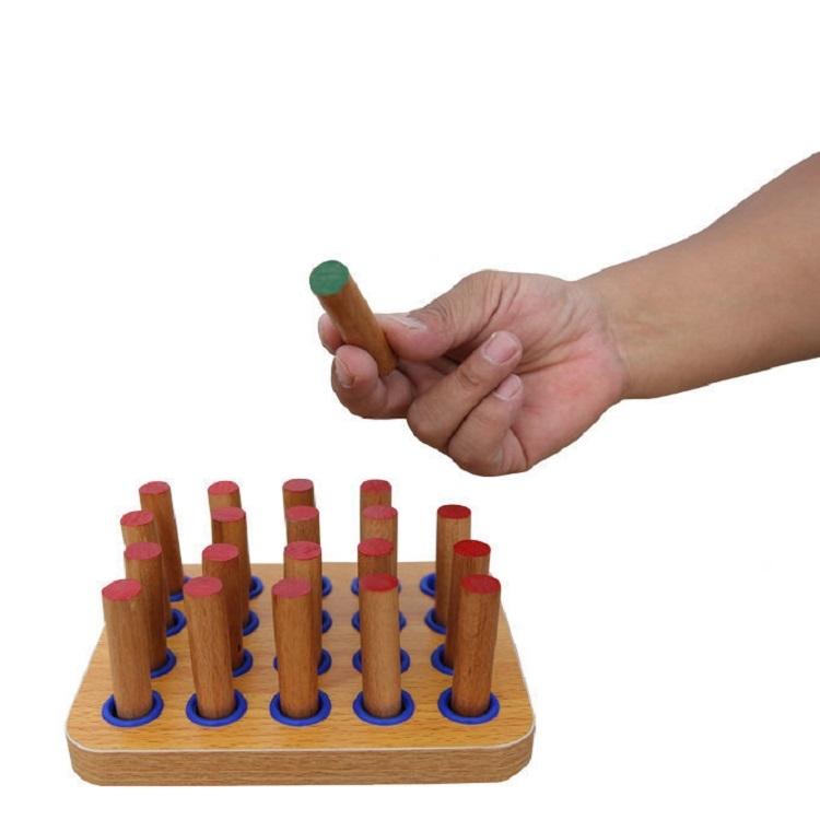 Small Wooden Finger Exercise Board For Rehabilitation Training 6