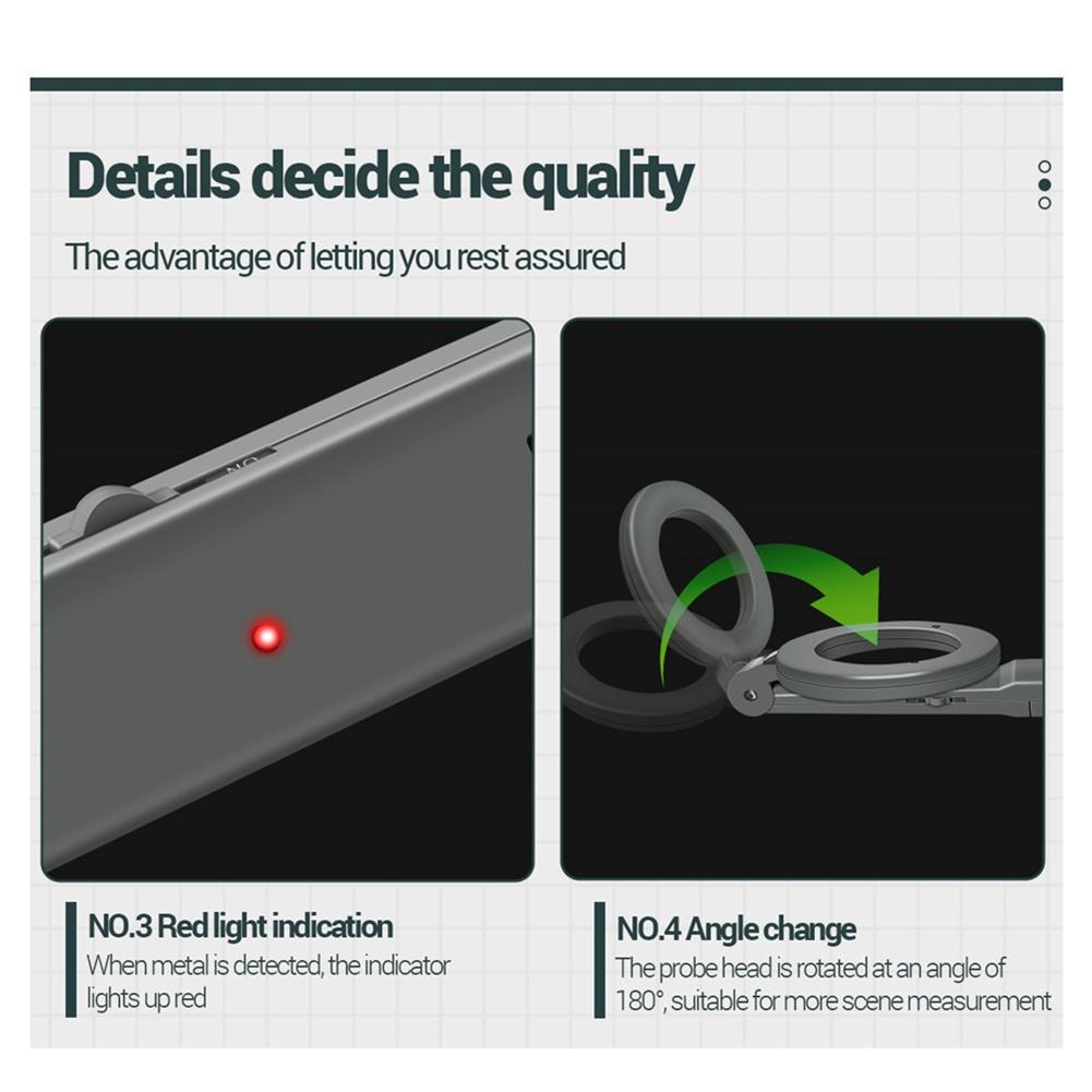 High-precision Handheld Metal Detector for Airport Scanning 6