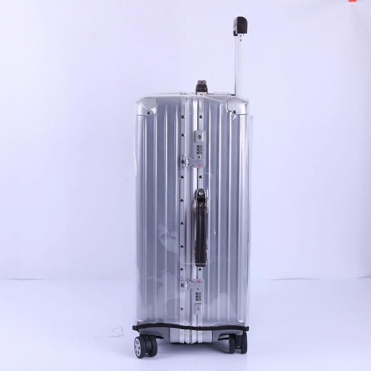 Waterproof Transparent Pvc Trolley Suitcase Cover - 20 Inch Rimless 4
