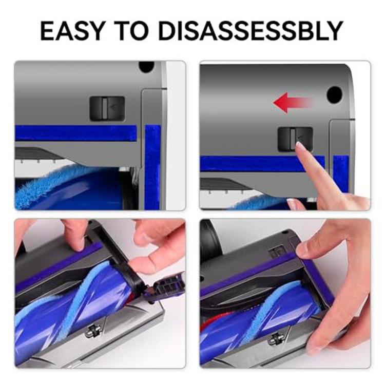Universal Dust Display Brush Head For Vacuum Cleaners Direct Drive Full Range - For Dyson V7 V8 V10 V11 V12 V15 6