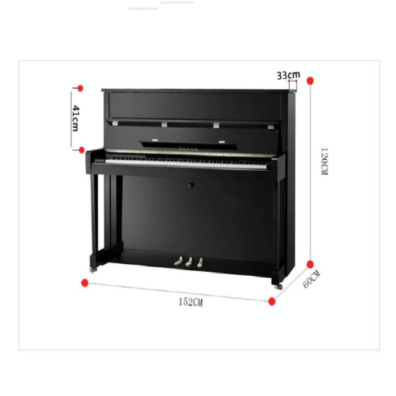 Lace Embroidered Piano Dust Cover - 150x35x110cm 9