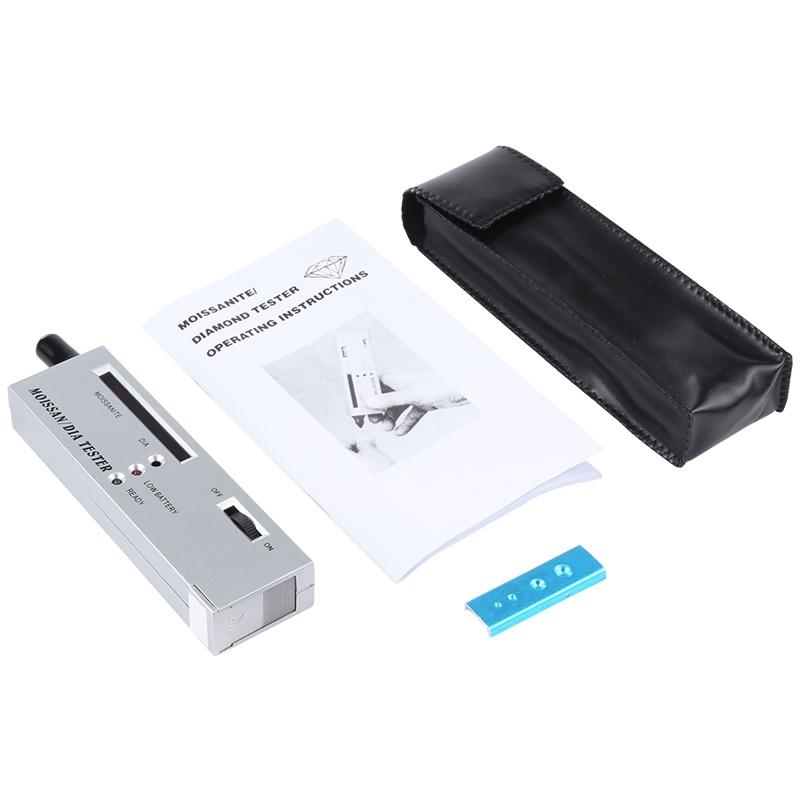 Silver Portable Moissanite / Diamond Tester - 9v Battery 6