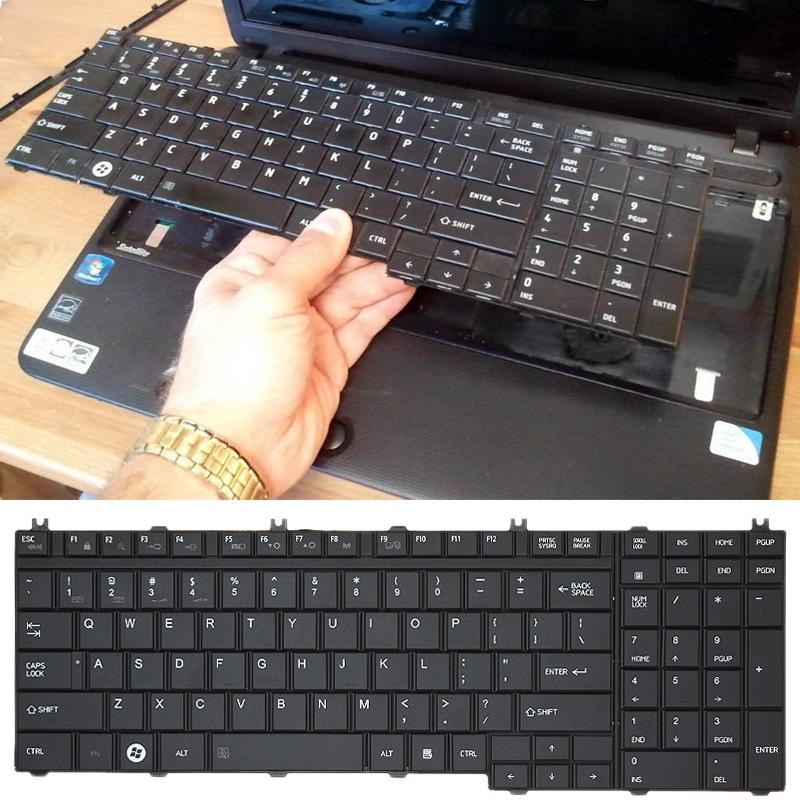 Toshiba L650 / C650 Keyboard - Laptop Accessory 5