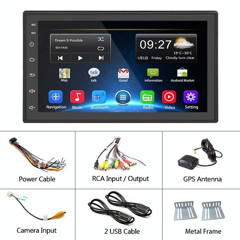 7 Inch Android Navigation Wifi 2 + 64G Gps Bluetooth Car Mp5 Player 3