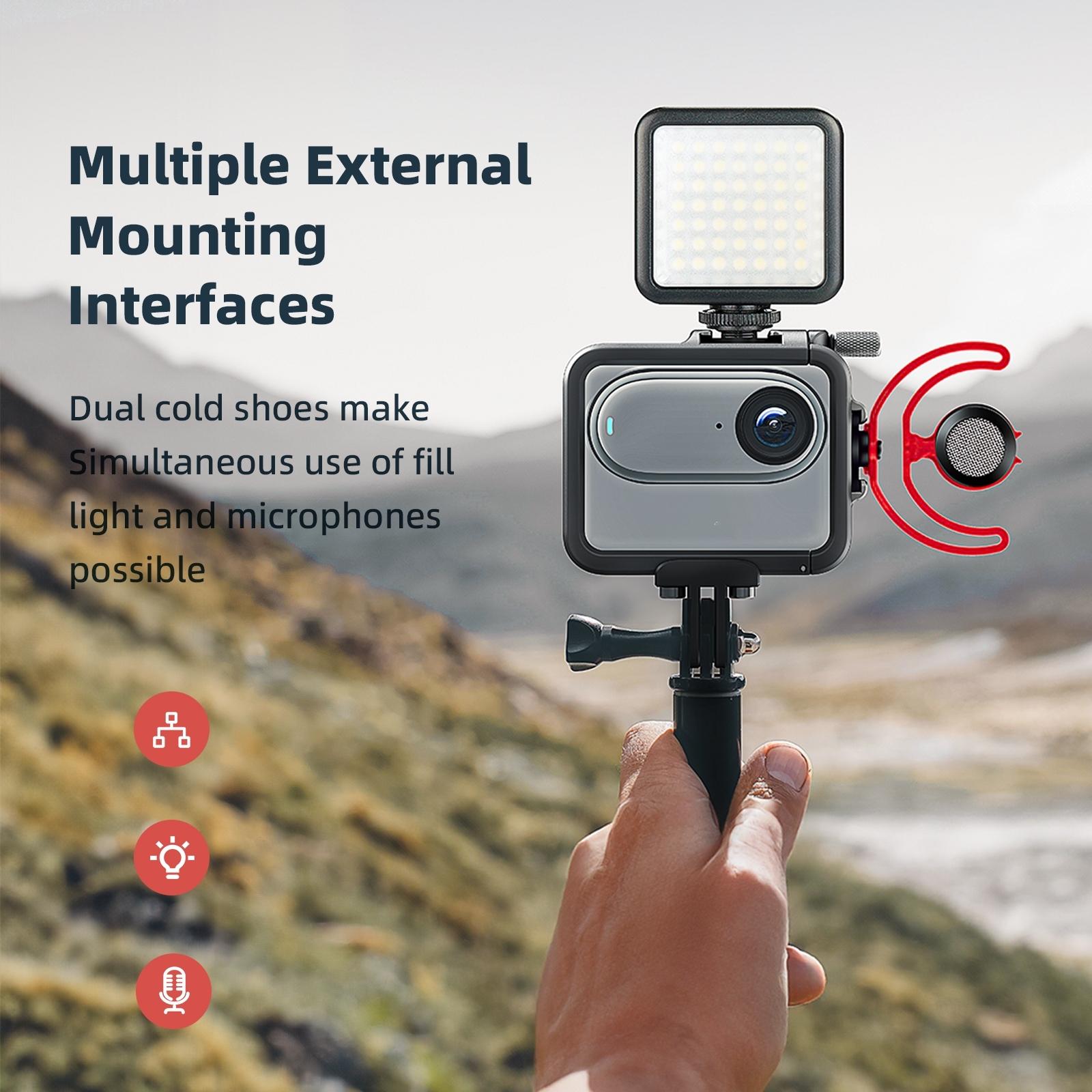 Amagisn Metal Rabbit Cage Protection for Insta360 Go 3 - Bezel Accessories 10