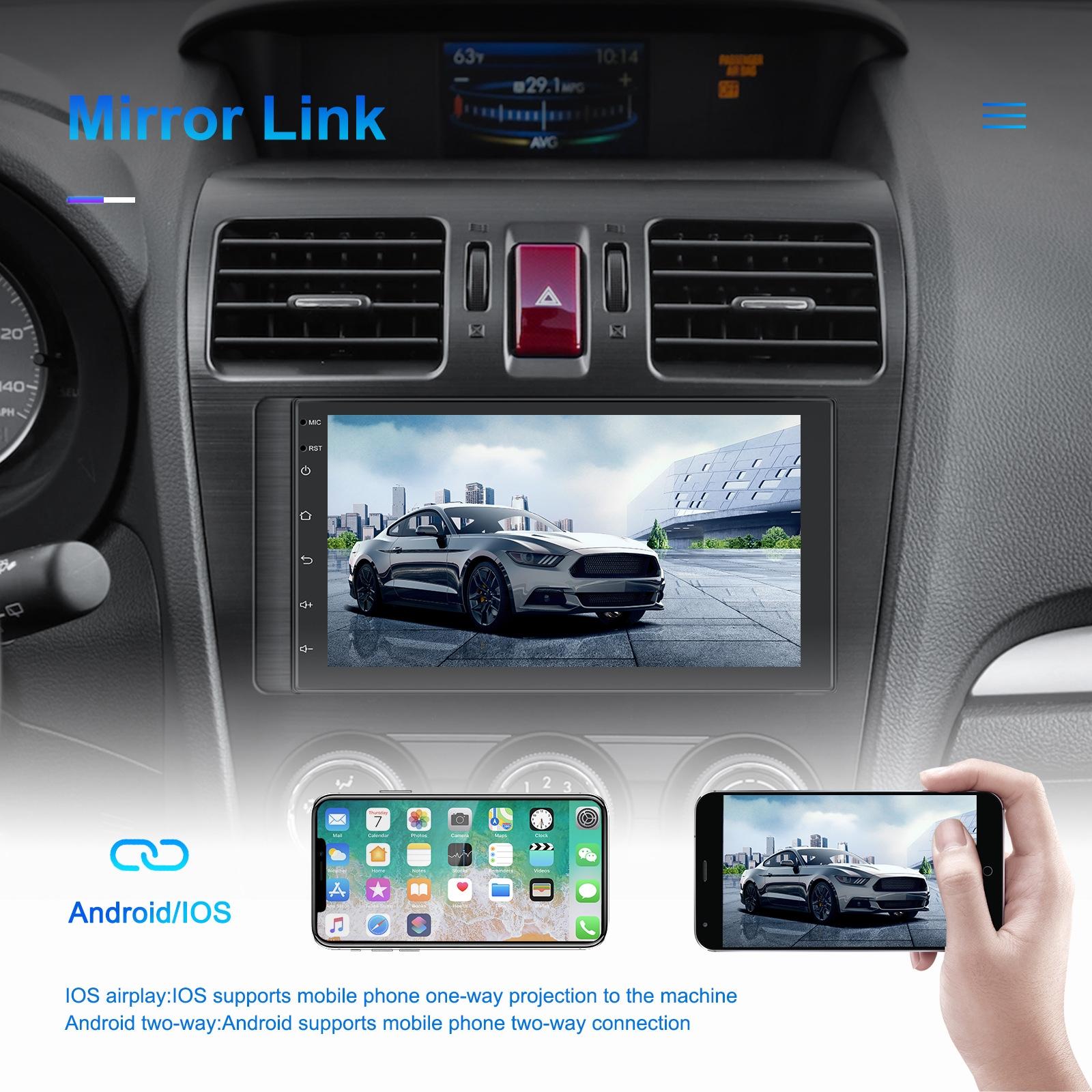 7 Inch Android 11 Carplay Navigation Player - 2 + 32G 11