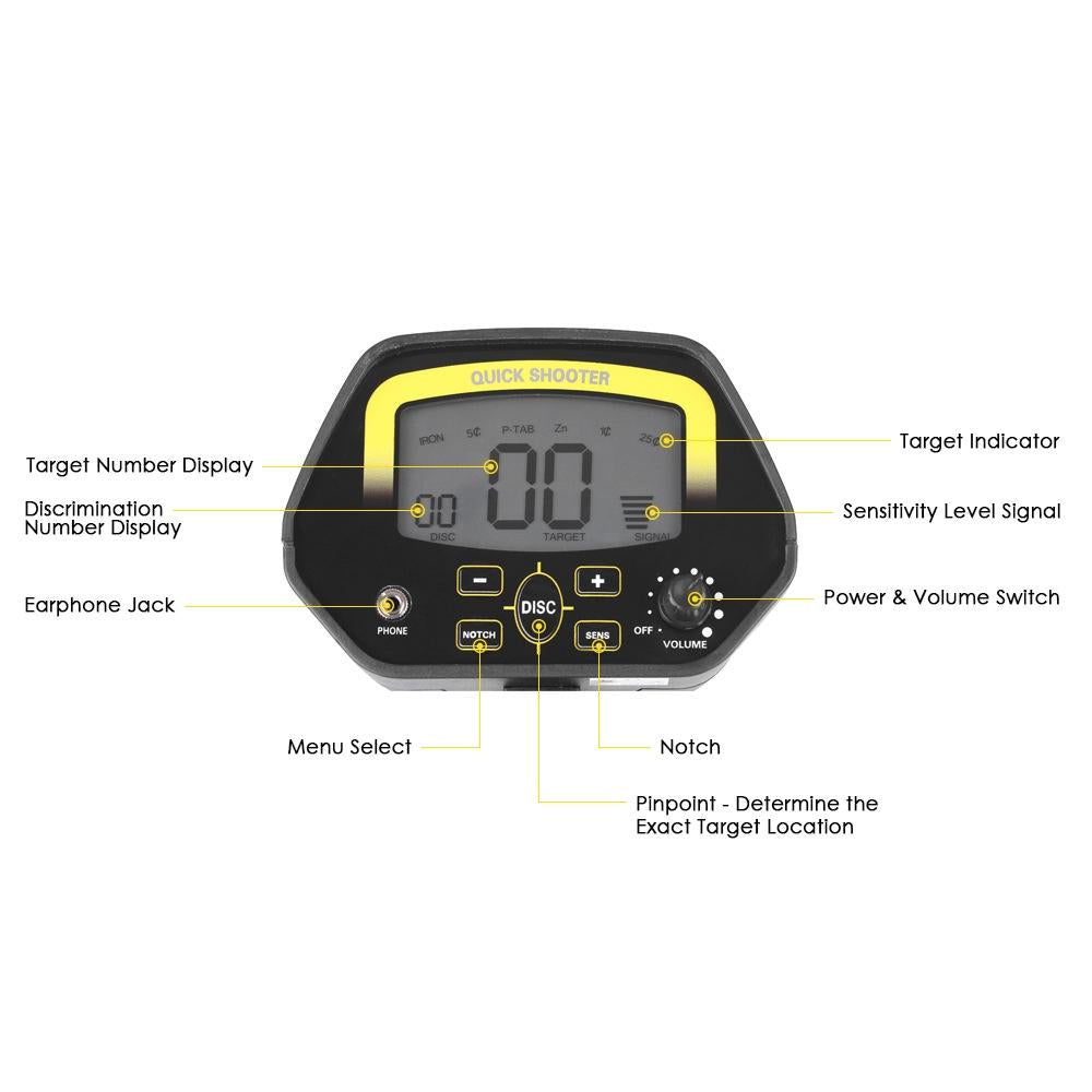 3.1 Lcd Underground Metal Detector - Compact & Accurate 5