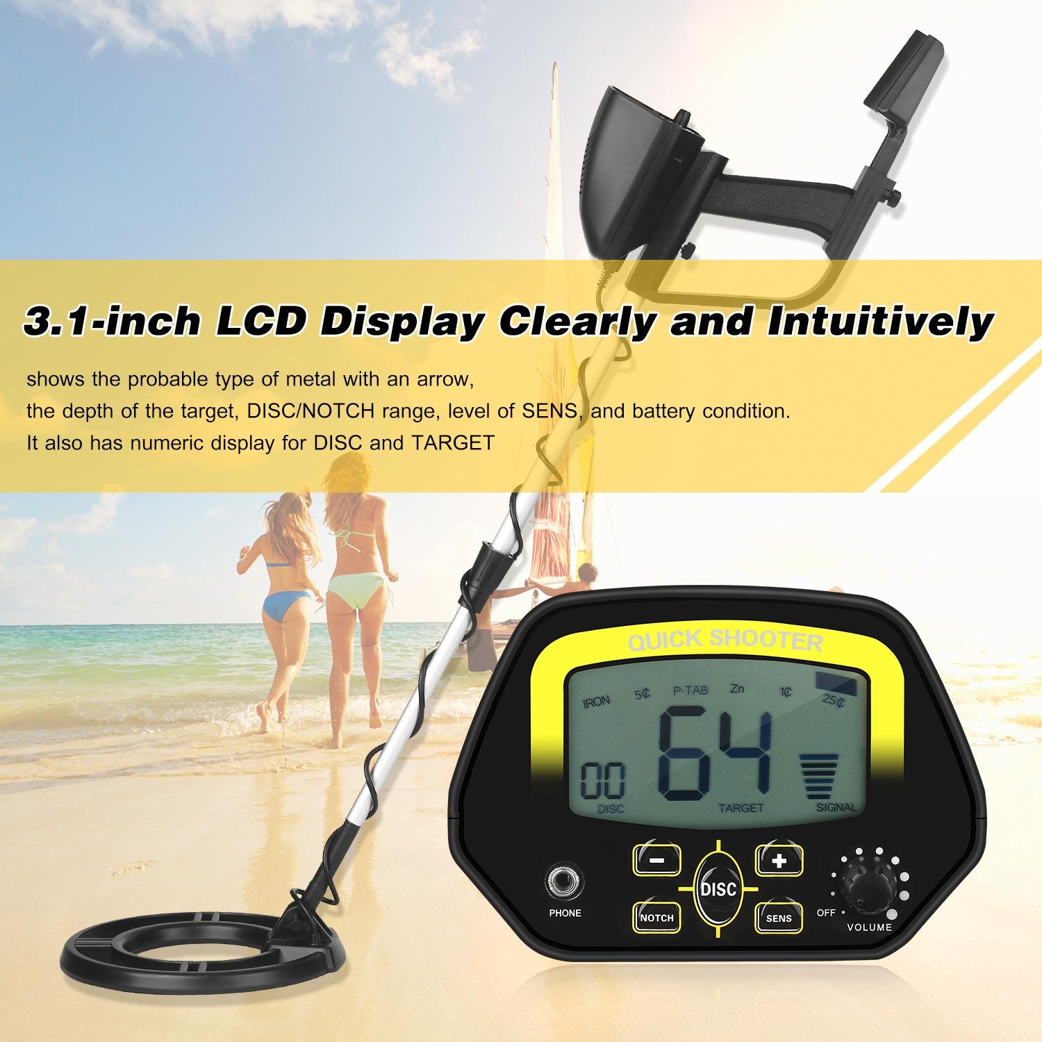 3.1 Lcd Underground Metal Detector - Compact & Accurate 8