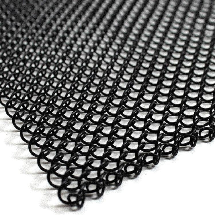 61x45.7cm Metal Mesh Fireplace Screen - Prevent Sparks 4