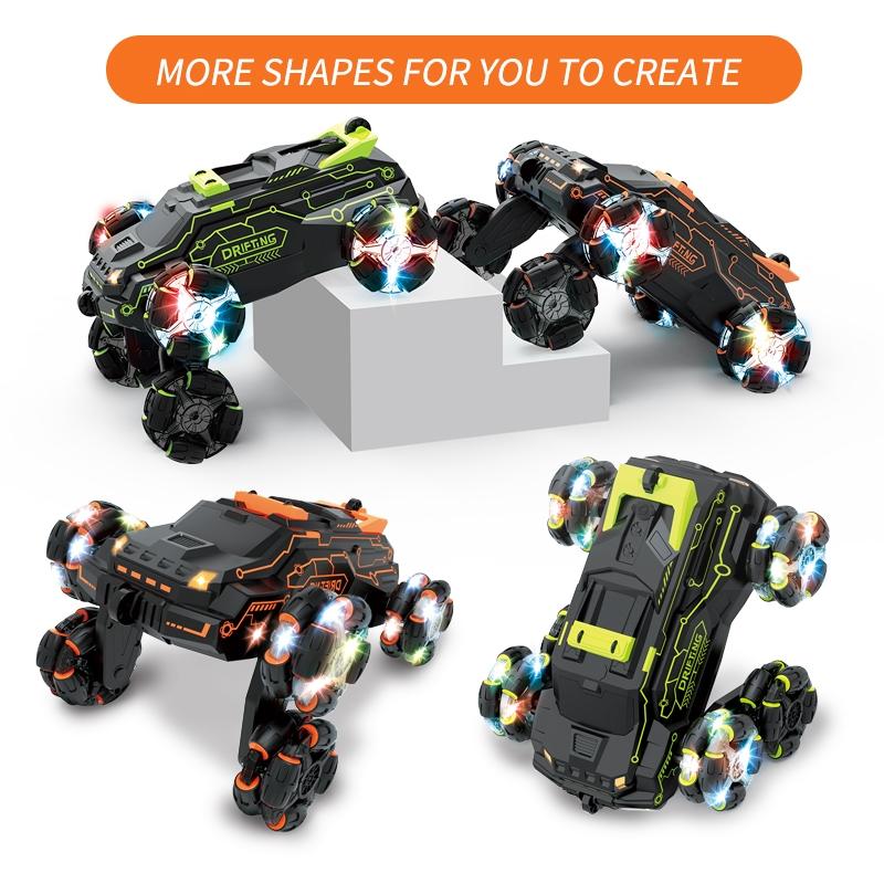 360-degree Swing Arm Stunt Car with 2.4g Six-wheel Drift Spray 5
