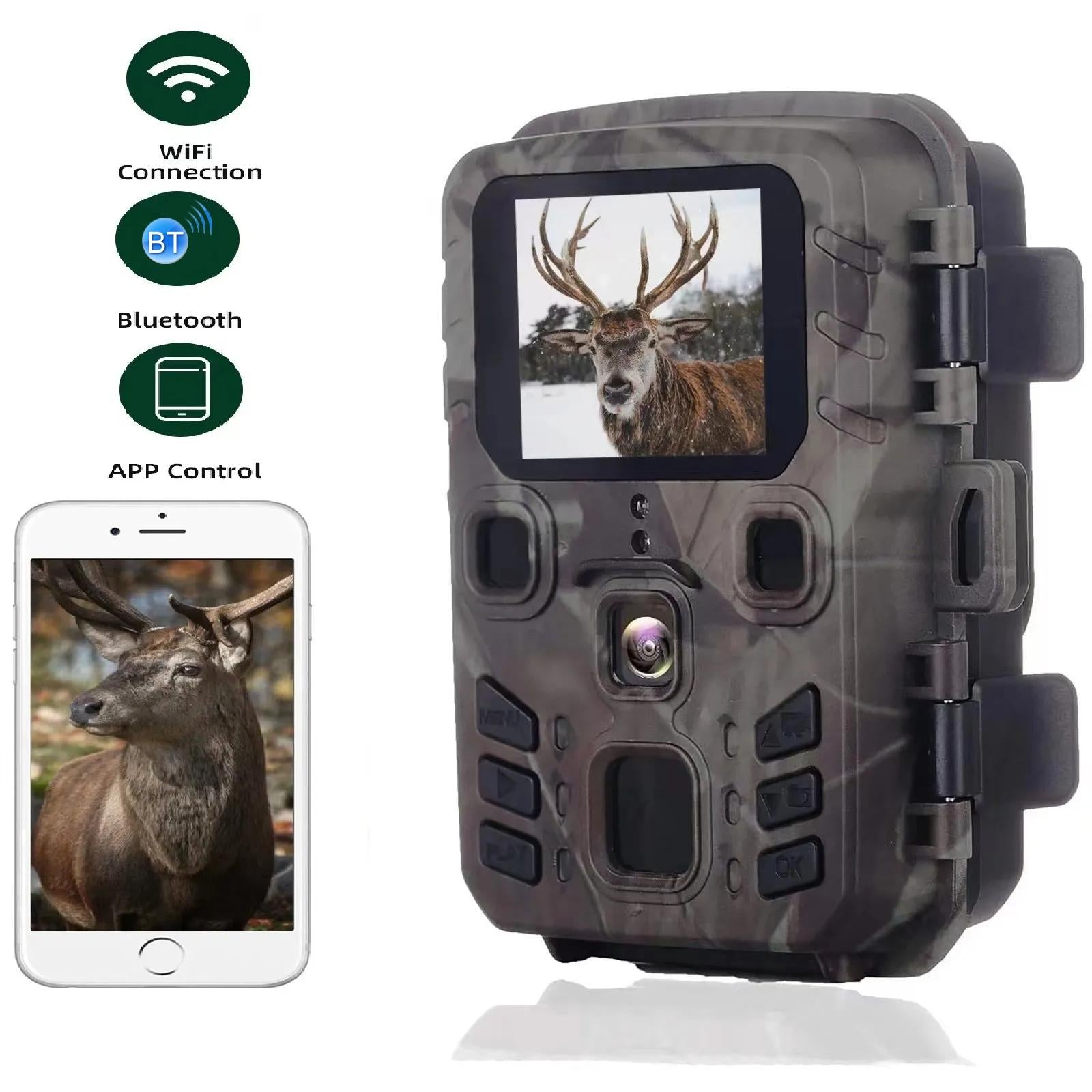24mp Wifi Hunting Camera with Bluetooth & Night Vision 6