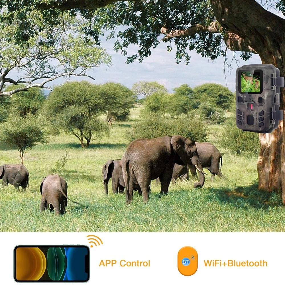 24mp Wifi Hunting Camera with Bluetooth & Night Vision 8