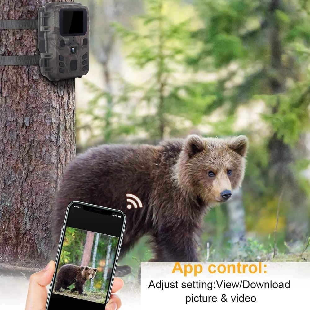 24mp Wifi Hunting Camera with Bluetooth & Night Vision 9