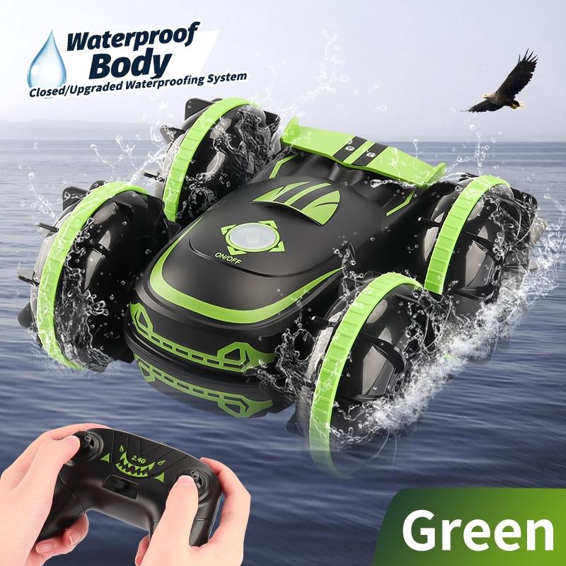 2.4g Amphibious Rc Vehicle - Green / Blue 6