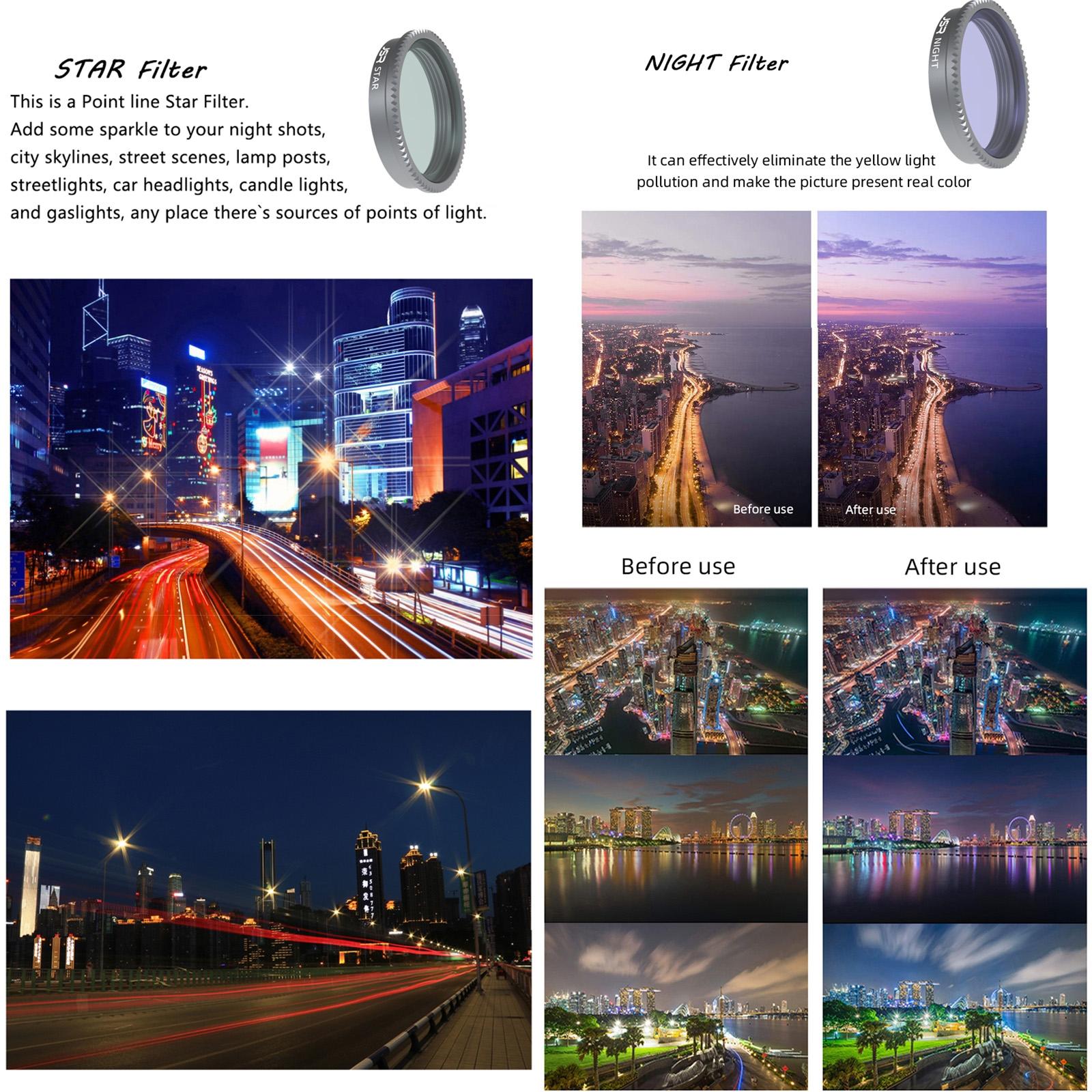 3-in-1 Cpl Nd8 Nd16 Lens Filter for Insta360 Go 2 / 3 Series Cameras - For Insta360 Go 2 / Go 3 Mrc Uv 5
