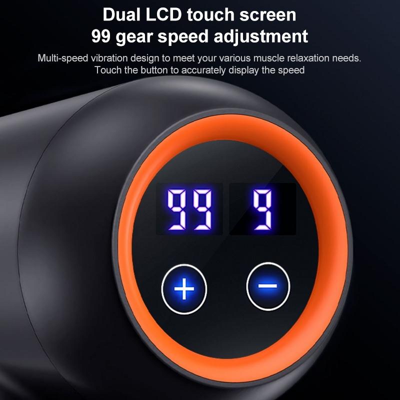 Professional Muscle Relaxing Massage Gun - Black 4