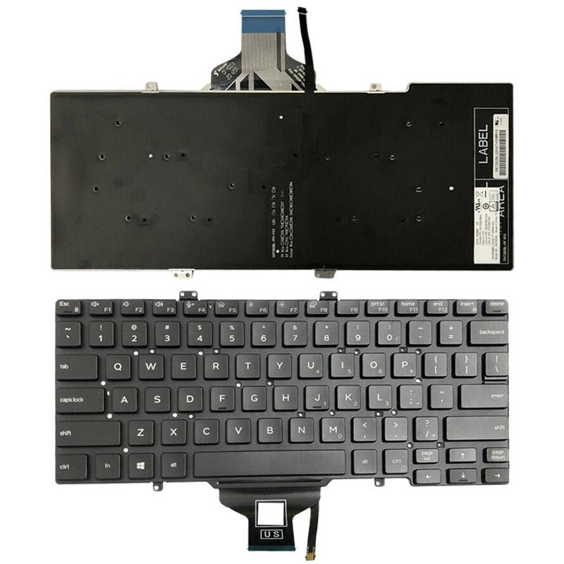 Backlit Keyboard for us Version Devices - For Dell Latitude 7400 / 3400 8