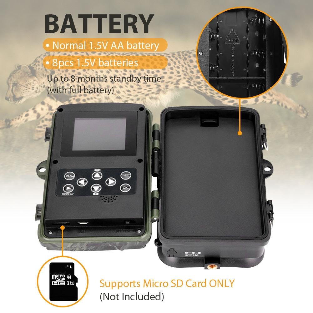 24mp 2.7k Outdoor Track Camera for Infrastructure Monitoring and Hound Tracking 5
