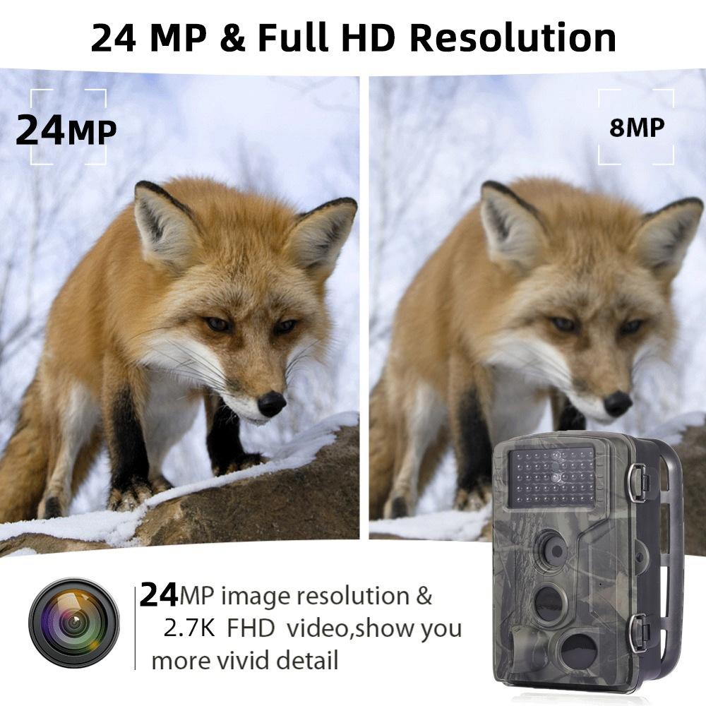 24mp 2.7k Outdoor Track Camera for Infrastructure Monitoring and Hound Tracking 8