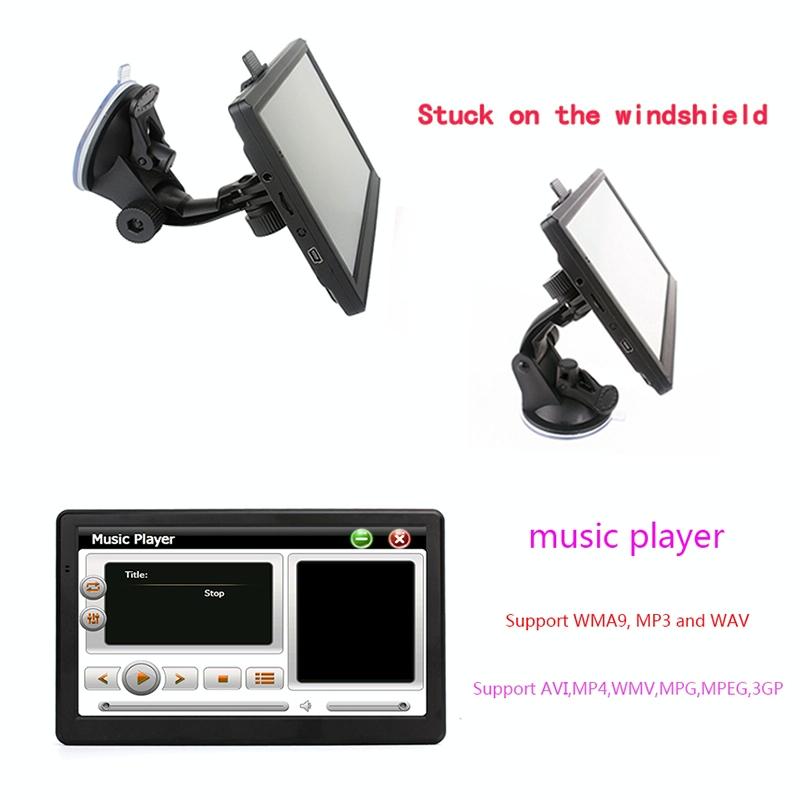 7 Inch Car Gps Navigator - 8G + 256M Capacitive Screen - High Configuration - Europe Map 6