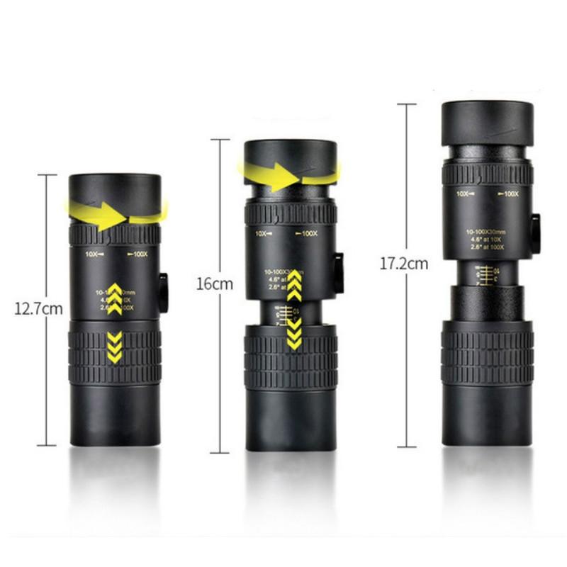 High Magnification Hd Night Vision Monocular - 10-30X30 4