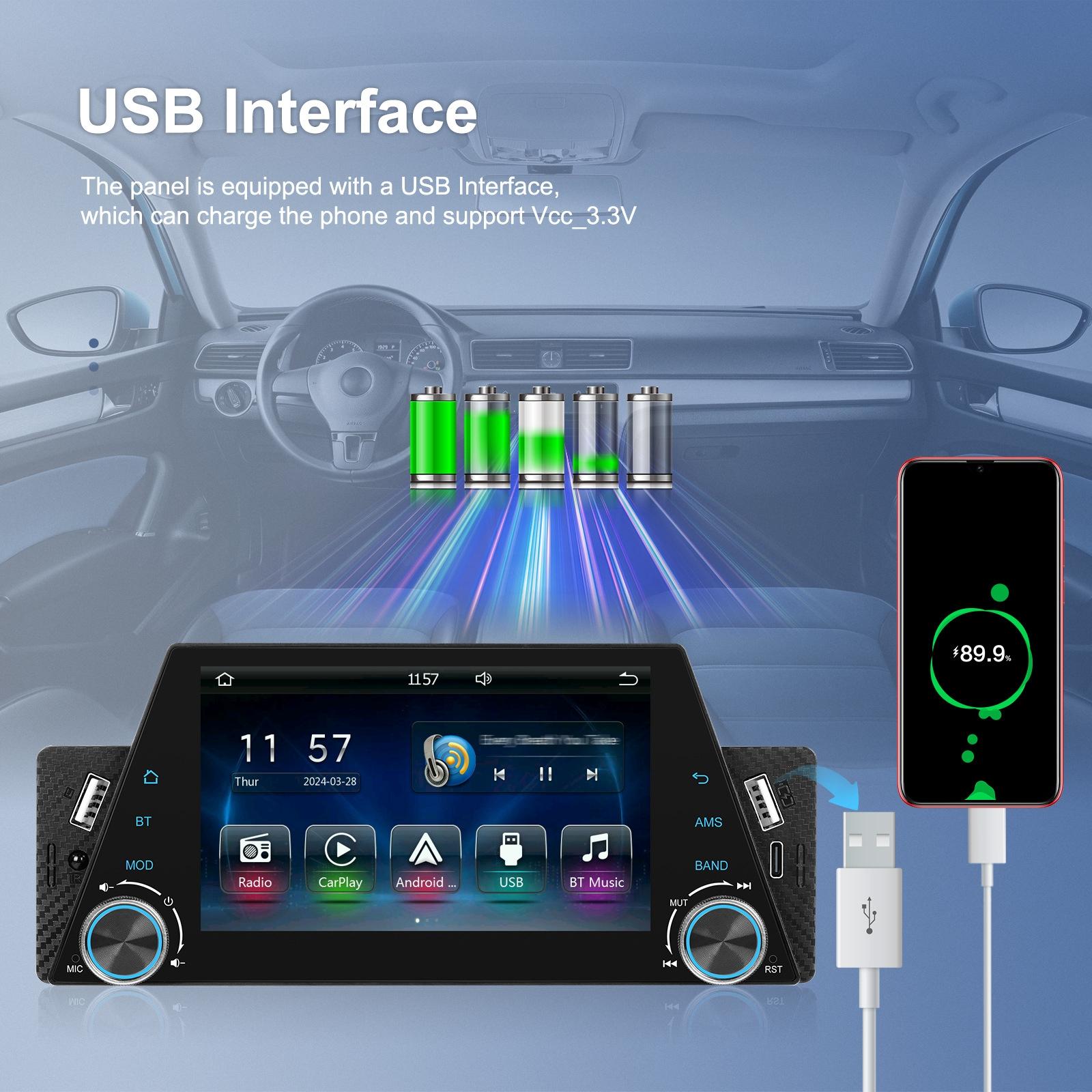 5 Inch Car Multimedia Player - Mirror Link / Steering Wheel Control - Standard 11