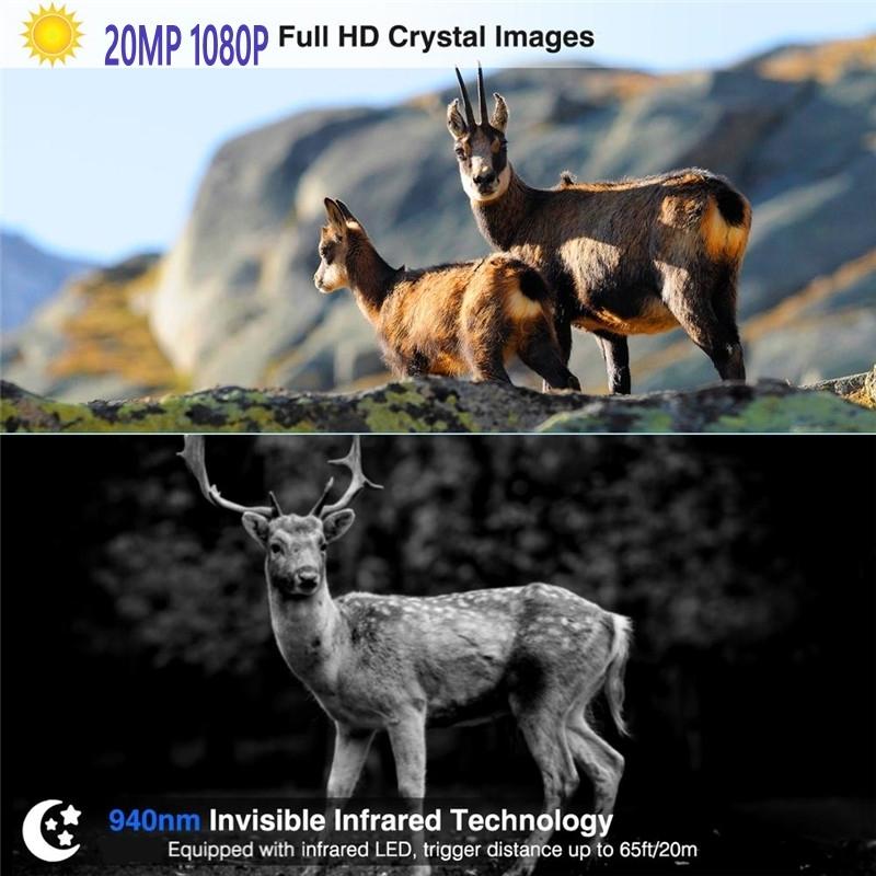 Outdoor 4G Night Vision Trail Camera With Infrared 3