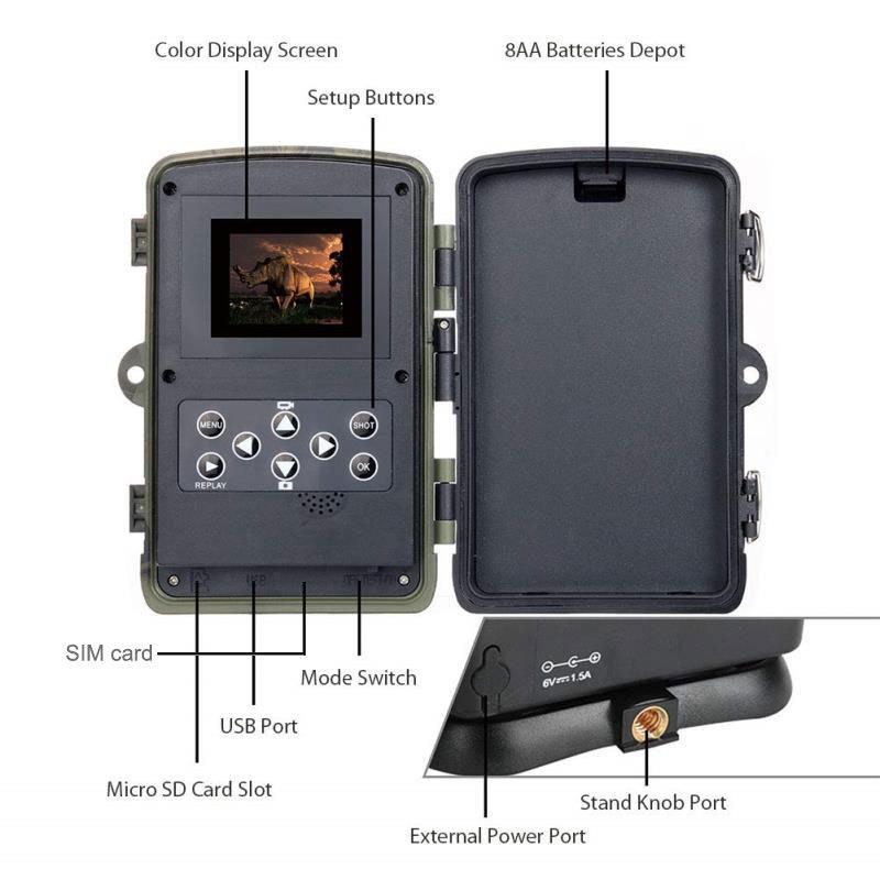 Outdoor 4G Night Vision Trail Camera With Infrared 5
