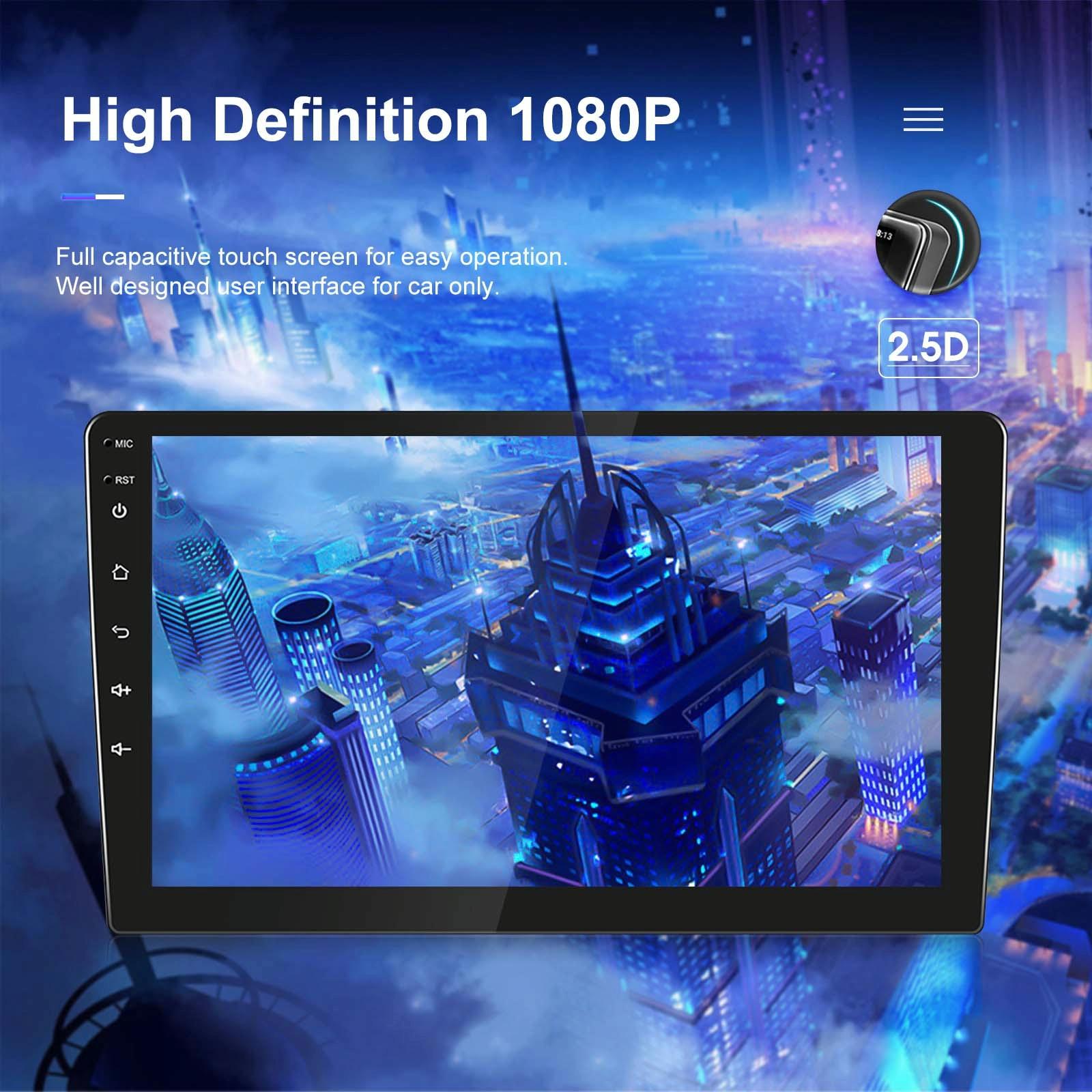 10 Inch Car Android Navigation Screen With Carplay - 2 + 64G 6