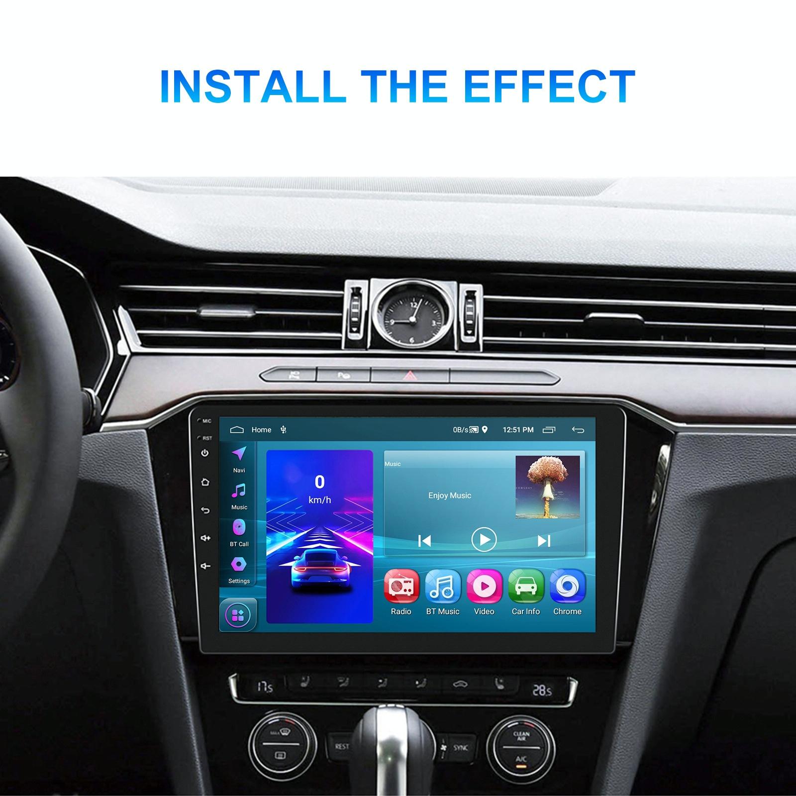 10 Inch Car Android Navigation Screen With Carplay - 2 + 64G 11