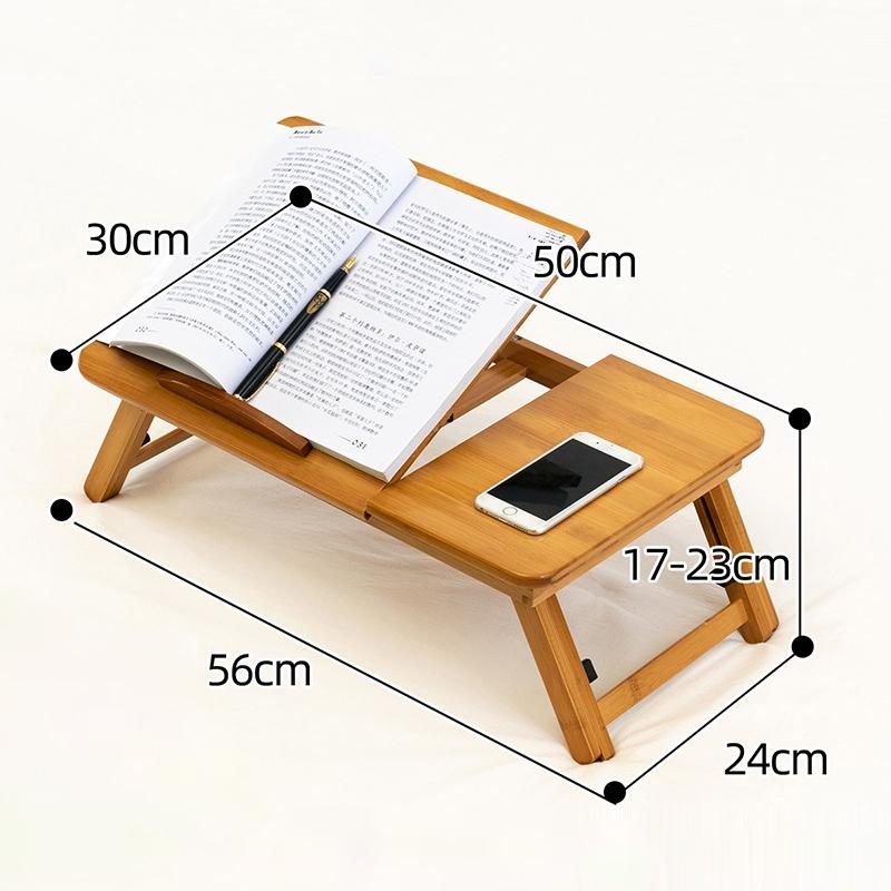 Adjustable Folding Laptop Desk for Dorm or Study - Height and Space Saver 4